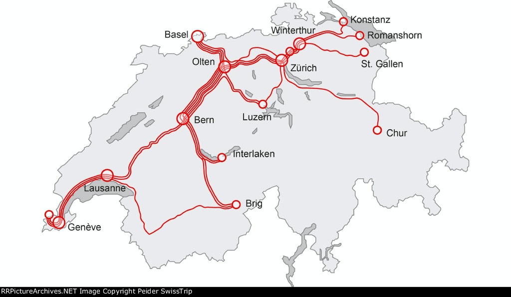 SBB pax trains, part one: long distance DOUBLE DECK network